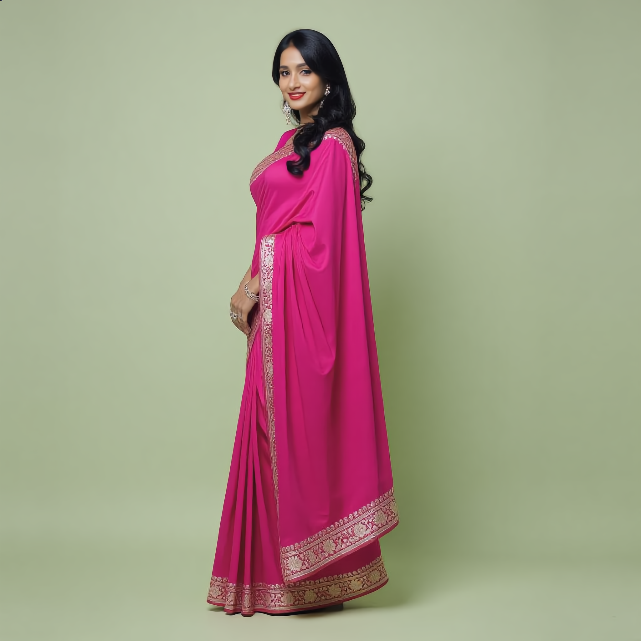 Banarasi Gala Silk Saree